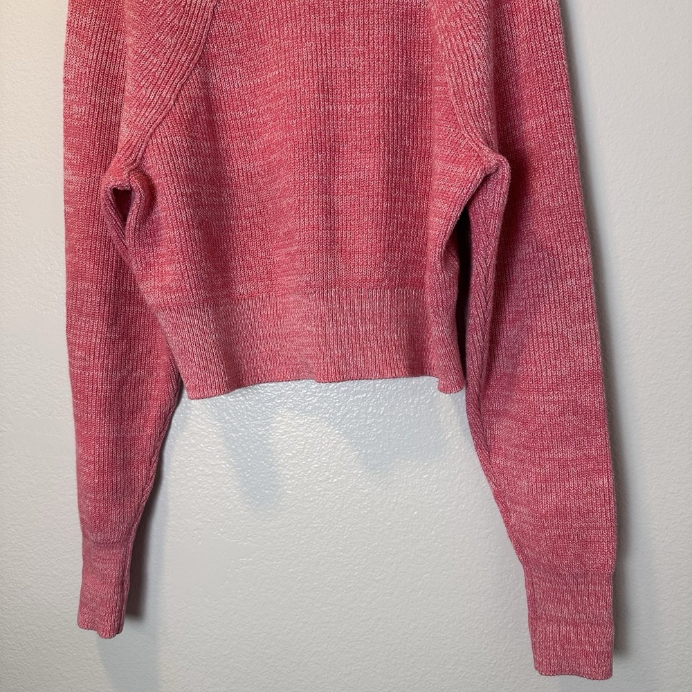 Free People Size-XS/T Women's Too Good Pink Pullover Knit Sweater - Picture 11 of 12